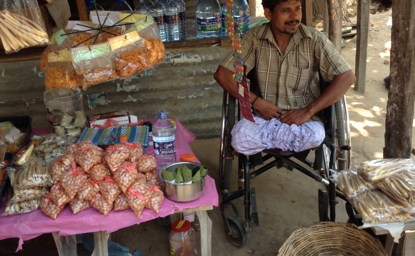 Family support to severely disable people